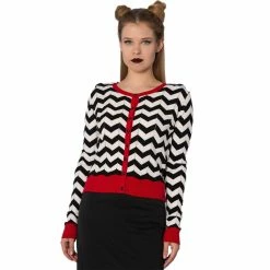 Banned Cardigan - Black Coffee -KILLSTAR Shop banned cardigan black coffee 15