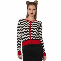 Banned Cardigan - Black Coffee -KILLSTAR Shop banned cardigan black coffee 16