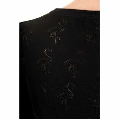 Banned Cardigan - Flamingo Punch Black -KILLSTAR Shop banned cardigan flamingo punch black 33