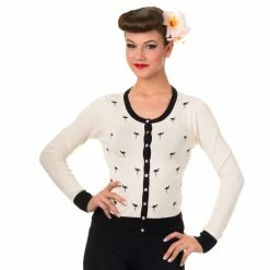 Banned Cardigan - Golden Touch Flamingo Beige