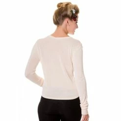 KILLSTAR Shop -KILLSTAR Shop banned cardigan goth lace beige 42