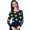 Banned Retro Cardigan - 60s Diamond