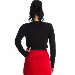 Banned Retro Cardigan - Blooming Rose -KILLSTAR Shop banned retro cardigan blooming rose 15