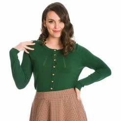 Banned Retro Cardigan - Nina Green