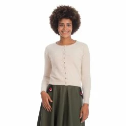 Banned Retro Cardigan - The Cozy Cream