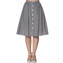 Banned Retro Circle Skirt - Ditsy Daisy