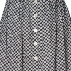 Banned Retro Circle Skirt - Ditsy Daisy -KILLSTAR Shop banned retro circle skirt ditsy daisy4