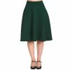 Banned Retro Circle Skirt - Etta Swing Green