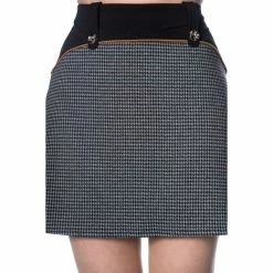 Banned Retro Mini Skirt - Bernie -KILLSTAR Shop banned retro mini skirt bernie3