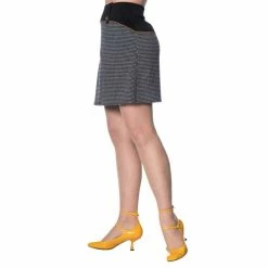 Banned Retro Mini Skirt - Bernie -KILLSTAR Shop banned retro mini skirt bernie4