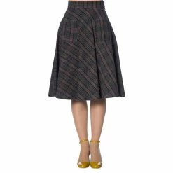 Banned Retro Tartan Skirt - Claire