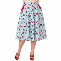 Banned Skirt - Blindside Cherry Blossoms -KILLSTAR Shop banned skirt blindside cherry blossoms3