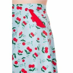 Banned Skirt - Blindside Cherry Blossoms -KILLSTAR Shop banned skirt blindside cherry blossoms5