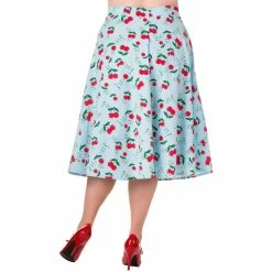 Banned Skirt - Blindside Cherry Blossoms -KILLSTAR Shop banned skirt blindside cherry blossoms6