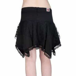 Black Pistol Mini Skirt - Freak Mini -KILLSTAR Shop black pistol mini skirt freak mini3