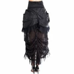 Burleska Burlesque Lace Skirt - Elvira Black -KILLSTAR Shop burleska burlesque lace skirt elvira black3