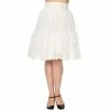 Dancing Days A-Line Lace Skirt - First Sight Cream