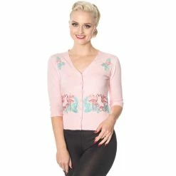 Dancing Days Cardigan - Face To Face Pink