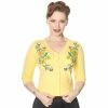 Dancing Days Cardigan - Flickers Yellow