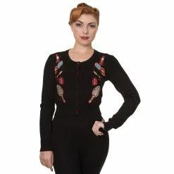 Dancing Days Cardigan - New Romantics Black