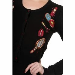 Dancing Days Cardigan - New Romantics Black -KILLSTAR Shop dancing days cardigan new romantics black3