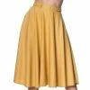 Dancing Days Circle Skirt - Di Di Swing Yellow