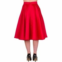 Dancing Days Circle Skirt - Miracles Red -KILLSTAR Shop dancing days circle skirt miracles red3