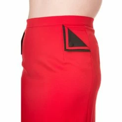 Dancing Days Pencil Skirt - Tori Red -KILLSTAR Shop dancing days pencil skirt tori red3