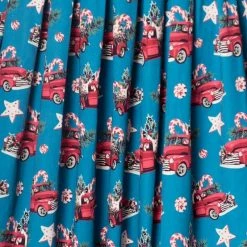 Dancing Days Pleated Skirt - Christmas Drive Thru -KILLSTAR Shop dancing days pleated skirt christmas drive thru5