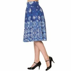 Dancing Days Pleated Skirt - Follow You Blue -KILLSTAR Shop dancing days pleated skirt follow you blue3