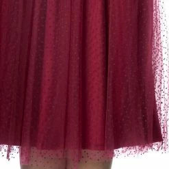 Dancing Days Tulle Skirt - Timea Burgundy -KILLSTAR Shop dancing days tulle skirt timea burgundy3