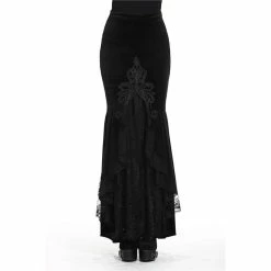Dark In Love Maxi Skirt - Mermaid Lacey