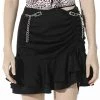 Dark In Love Mini Skirt - Drawn In