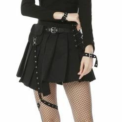 Dark In Love Mini Skirt - Locomotive