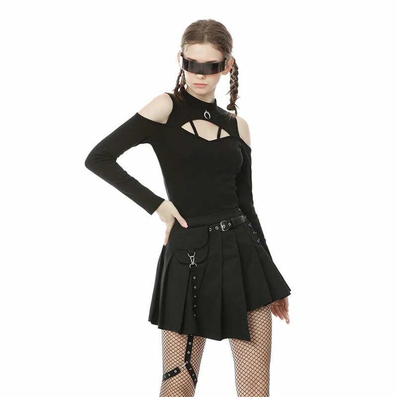 Dark In Love Mini Skirt - Locomotive 4 Dark In Love Mini Skirt - Locomotive - Image 4