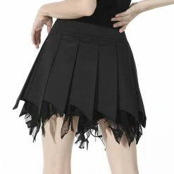 Dark In Love Mini Skirt - Tattered -KILLSTAR Shop dark in love mini skirt tattered4