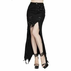Devil Fashion High-Low Skirt - Nina