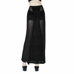 Devil Fashion Maxi Skirt - Crucified