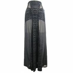 Devil Fashion Maxi Skirt - Crucified -KILLSTAR Shop devil fashion maxi skirt crucified5