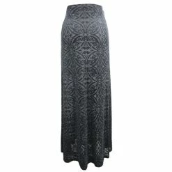 Devil Fashion Maxi Skirt - Crucified -KILLSTAR Shop devil fashion maxi skirt crucified6