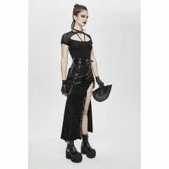 Devil Fashion Maxi Skirt - High Side 10 Devil Fashion Maxi Skirt - High Side -KILLSTAR Shop devil fashion maxi skirt high side5