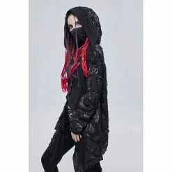 Devil Fashion Open Cardigan - Midnight -KILLSTAR Shop devil fashion open cardigan midnight3