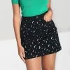 Hell Bunny Mini Skirt - Bat
