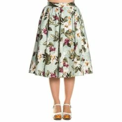 Hell Bunny Skirt - Tahiti Mint