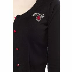 Johnny Cash Cropped Cardigan - Burning Thing -KILLSTAR Shop johnny cash cropped cardigan burning thing 44