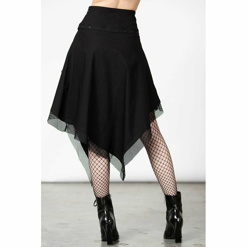 Killstar Asymmetrical Skirt - Catryna 2 Killstar Asymmetrical Skirt - Catryna - Image 2