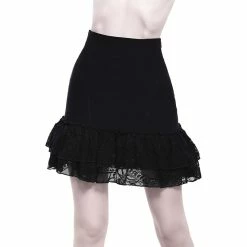 Killstar Bustle Skirt - Adoria Black