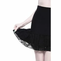 Killstar Bustle Skirt - Adoria Black -KILLSTAR Shop killstar bustle skirt adoria black3