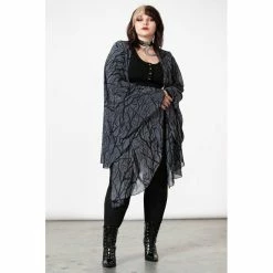 KILLSTAR Chiffon Cardigan - Obscurum -KILLSTAR Shop killstar chiffon cardigan obscurum 13