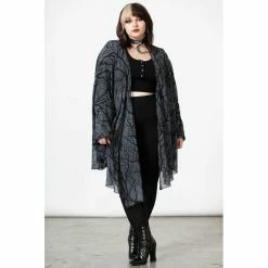 KILLSTAR Chiffon Cardigan - Obscurum -KILLSTAR Shop killstar chiffon cardigan obscurum 14